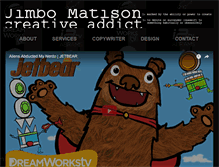 Tablet Screenshot of jimbomatison.com